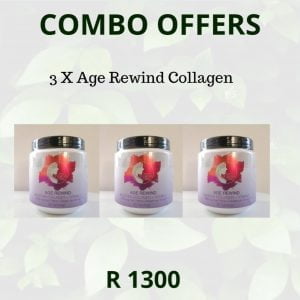 3 X Age Rewind Collagen : (approx 4 months supply)