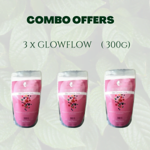 3 X Glowflow (300g)