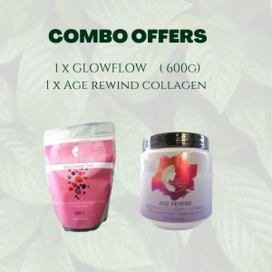 Fountain of Youth Combo: GlowFlow 600g & Age rewind