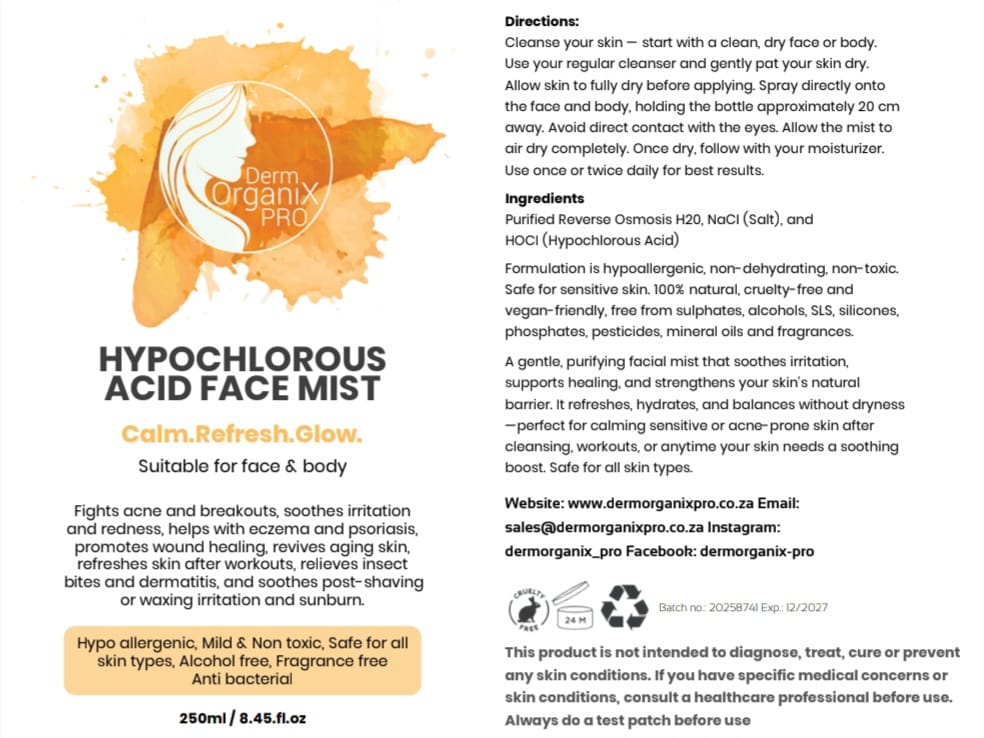 Hypochlorous Acid Daily Mist - Image 3